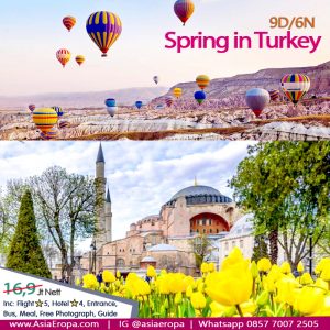 Tour Turki April 2021 Spring Murah