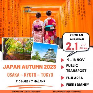 Tour Jepang Murah