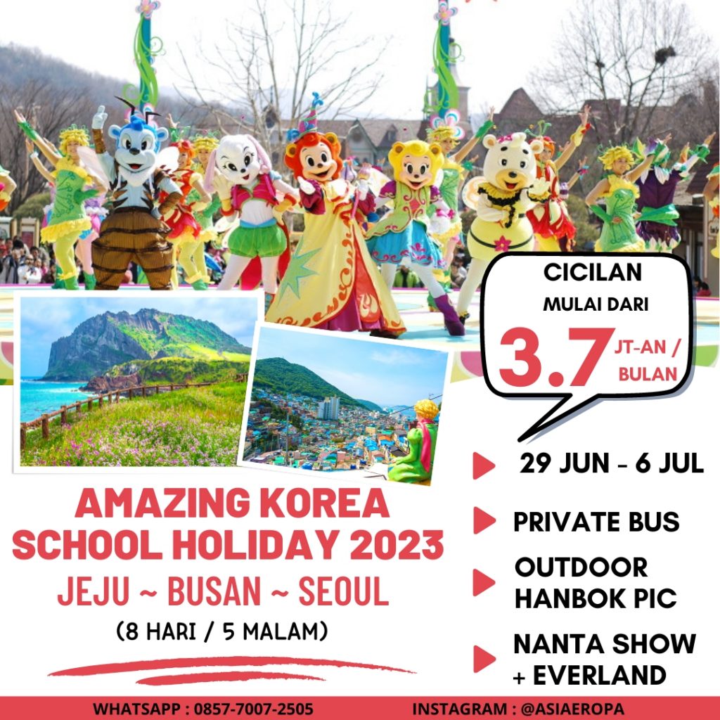 Amazing Korea School Holiday 2023 ?